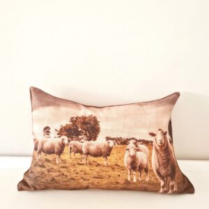 Scatter cushion cover- Sheep farm