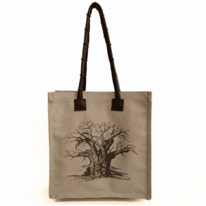 BAOBAB screen printed shopper bag